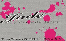 Jade, 95 rue ordener, prt  porter fminin